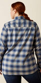 Rebar Flannel DuraStretch Work Shirt Back Plus